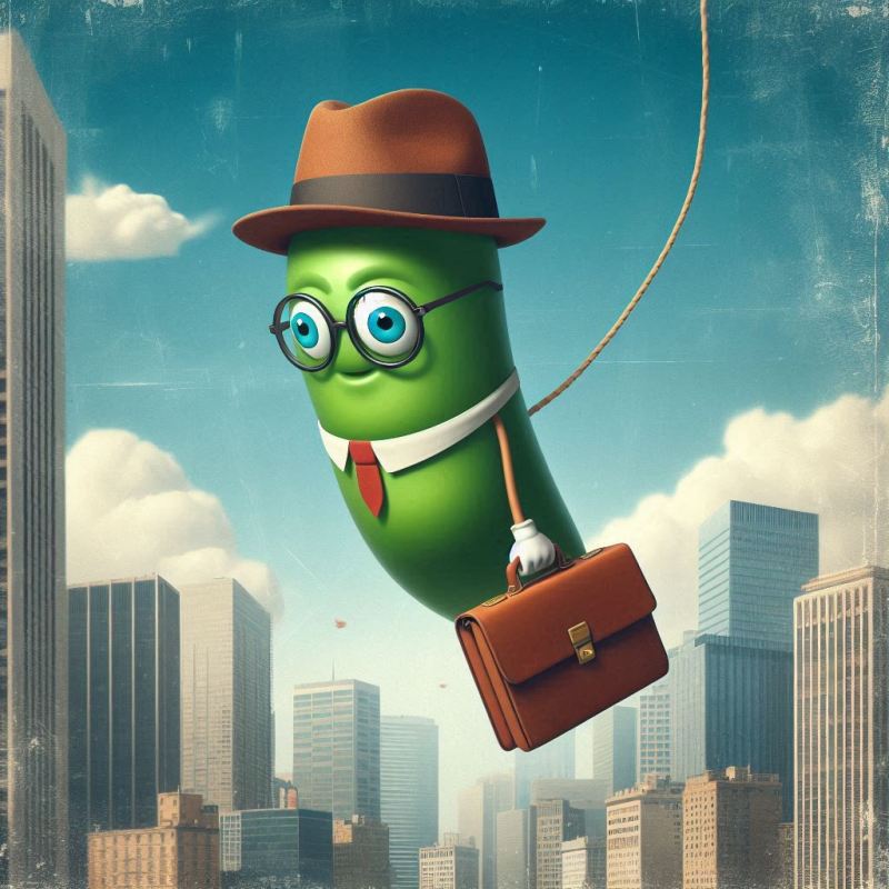 a little pea on a thread, floating through&nbsp;space